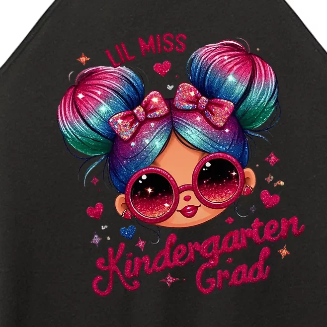 Lil Miss Kindergarten Grad Graduation Last Day Kindergarten Women’s Perfect Tri Rocker Tank