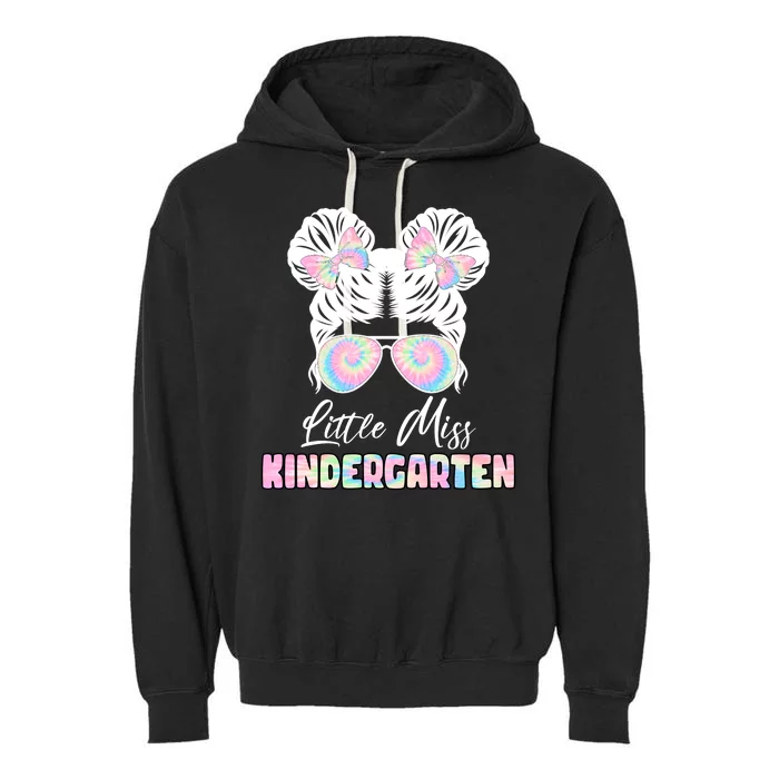 Little Miss Kindergarten Garment-Dyed Fleece Hoodie