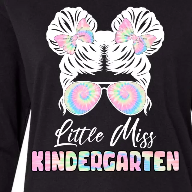 Little Miss Kindergarten Womens Cotton Relaxed Long Sleeve T-Shirt