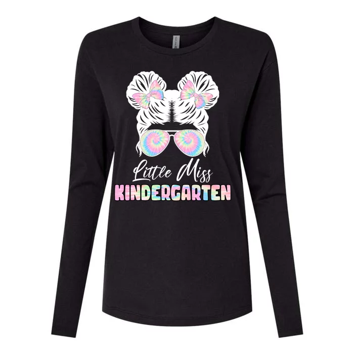 Little Miss Kindergarten Womens Cotton Relaxed Long Sleeve T-Shirt