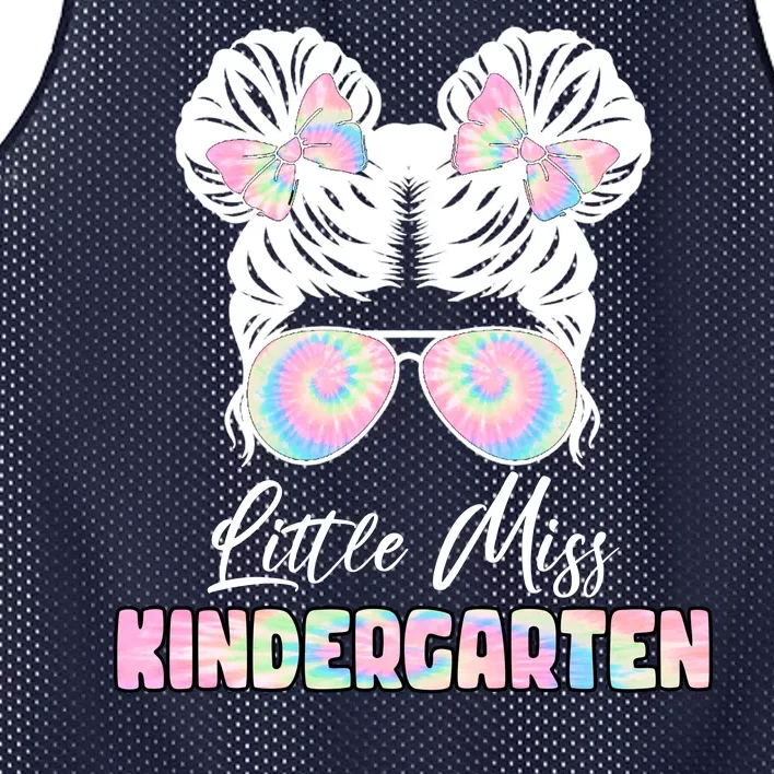 Little Miss Kindergarten Mesh Reversible Basketball Jersey Tank