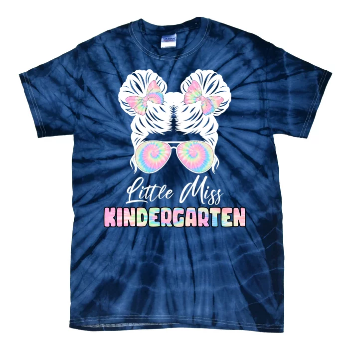 Little Miss Kindergarten Tie-Dye T-Shirt