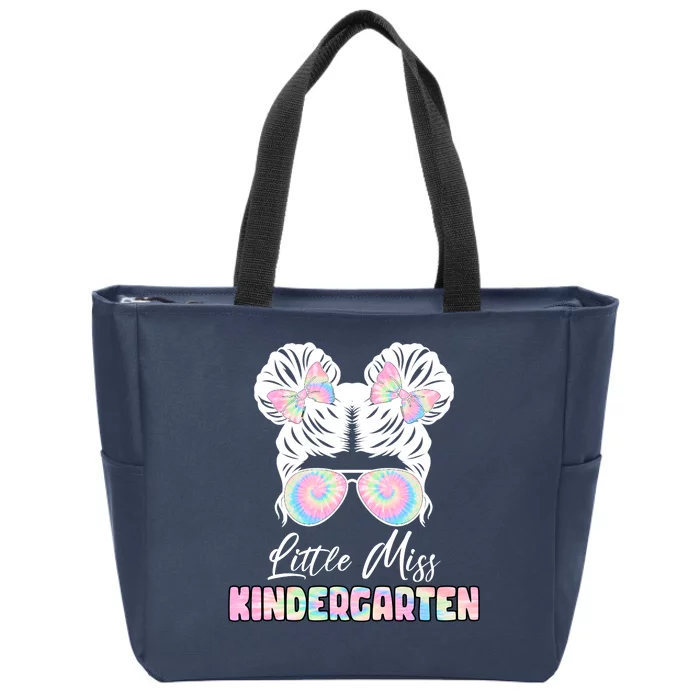 Little Miss Kindergarten Zip Tote Bag