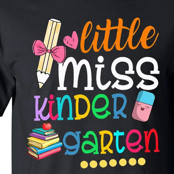 Little Miss Kindergarten Back To School Tall T-Shirt