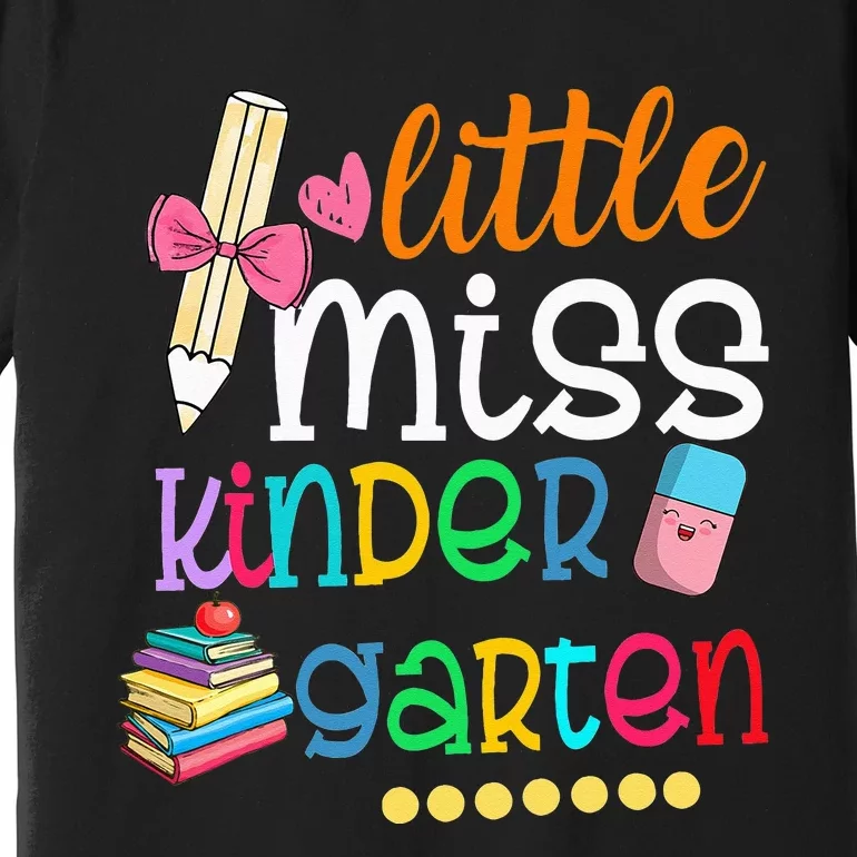 Little Miss Kindergarten Back To School Premium T-Shirt