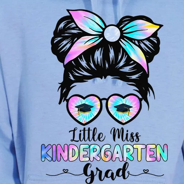 Little Miss Kindergarten Grad Graduation Daughter Unisex Surf Hoodie