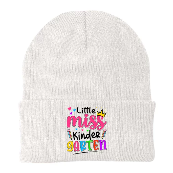 Little Miss Kindergarten Back To School Kindergarten Girl Knit Cap Winter Beanie