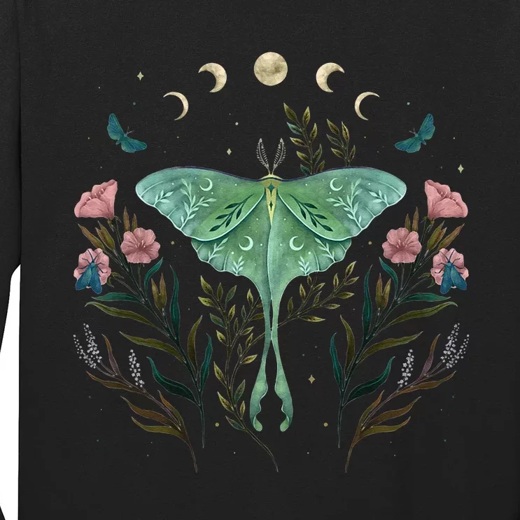 Luna Moth Long Sleeve Shirt