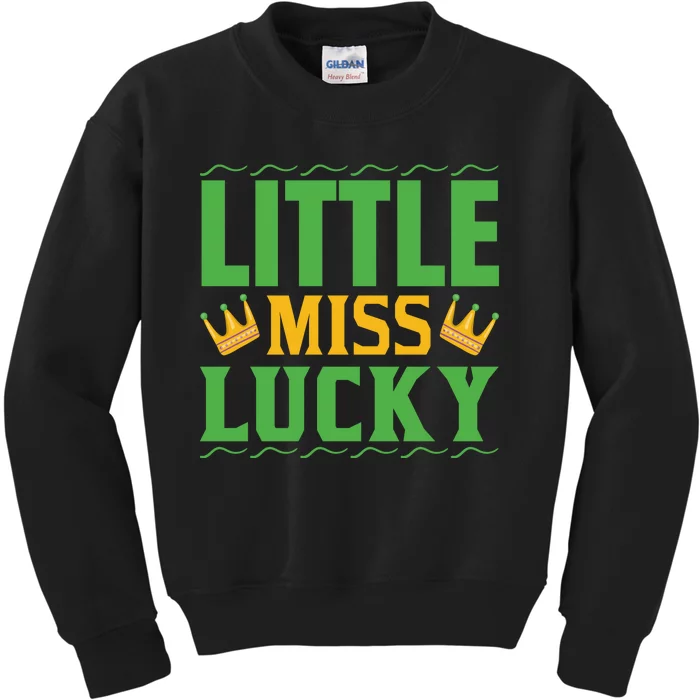 Little Miss Lucky Kids Sweatshirt