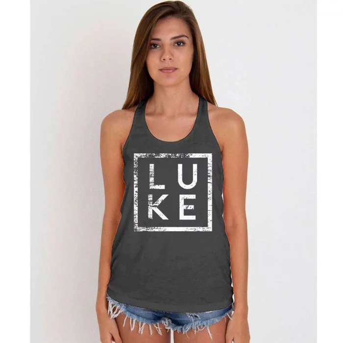 Luke Minimalism Women's Knotted Racerback Tank