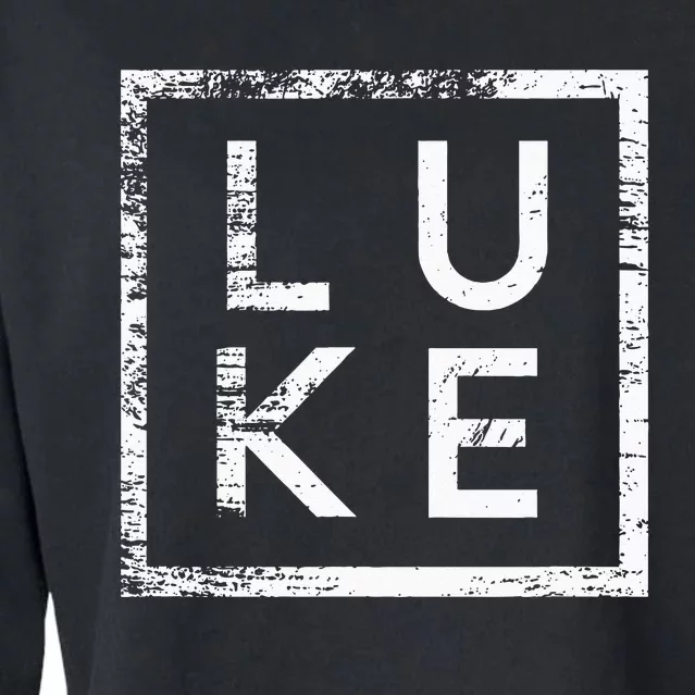 Luke Minimalism Cropped Pullover Crew