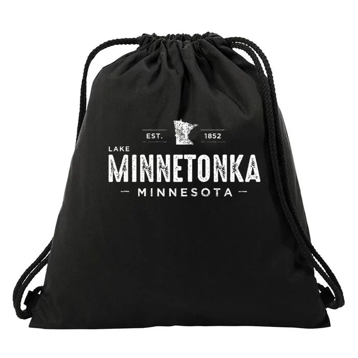 Lake Minnetonka Drawstring Bag