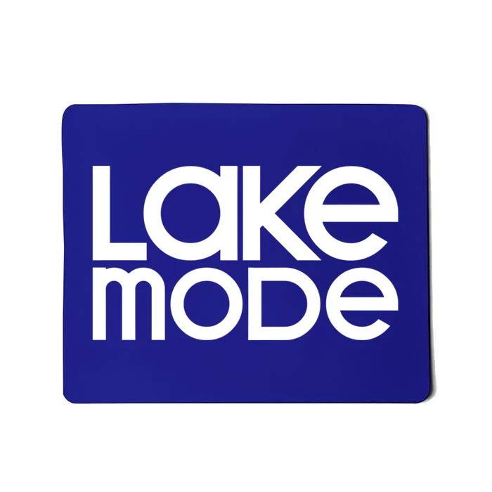 Lake Mode Life Wakeboard Boat Bum Houseboat Waterski Camping Gift Mousepad