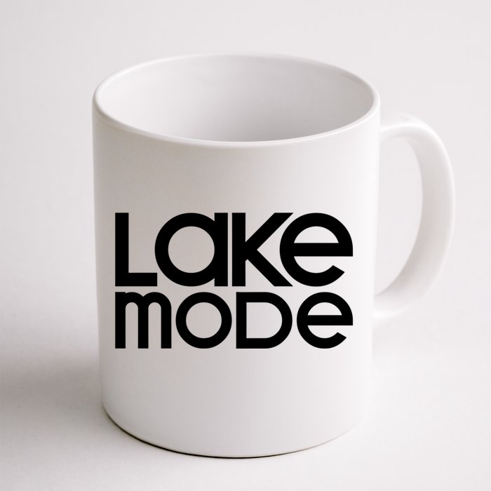 Lake Mode Life Wakeboard Boat Bum Houseboat Waterski Camping Gift Front & Back Coffee Mug