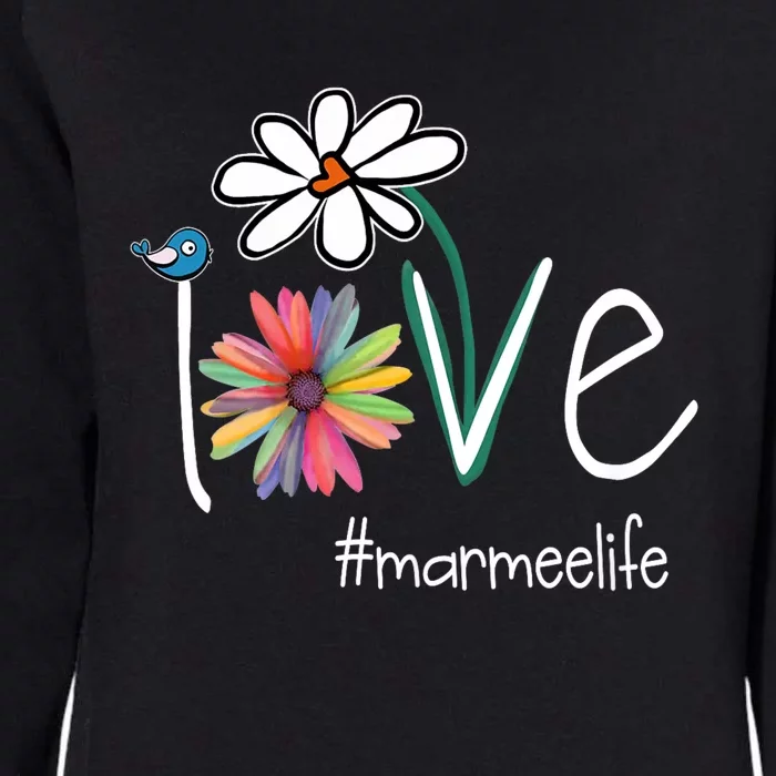 Love Marmee Life Womens California Wash Sweatshirt