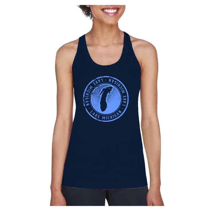 Lake Michigan Women's Racerback Tank