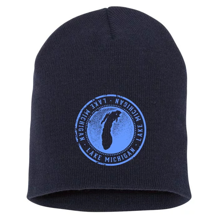 Lake Michigan Short Acrylic Beanie