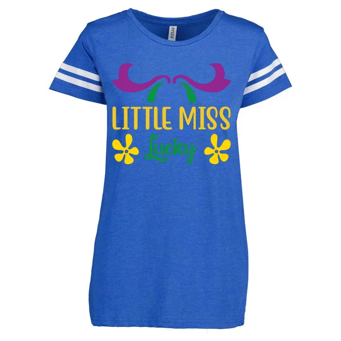 Little Miss Lucky Enza Ladies Jersey Football T-Shirt