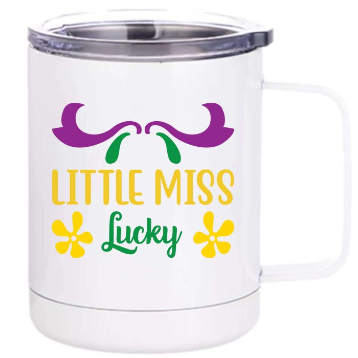 Little Miss Lucky Front & Back 12oz Stainless Steel Tumbler Cup