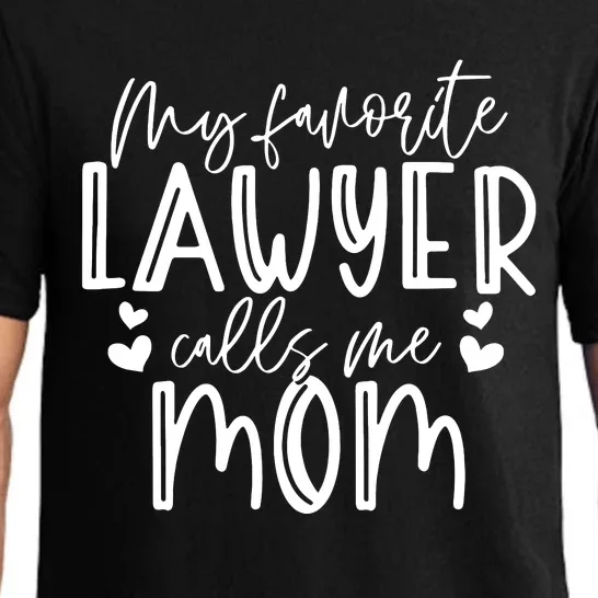 Lawyer Mom Law School Student Attorney Graduation Gift Pajama Set