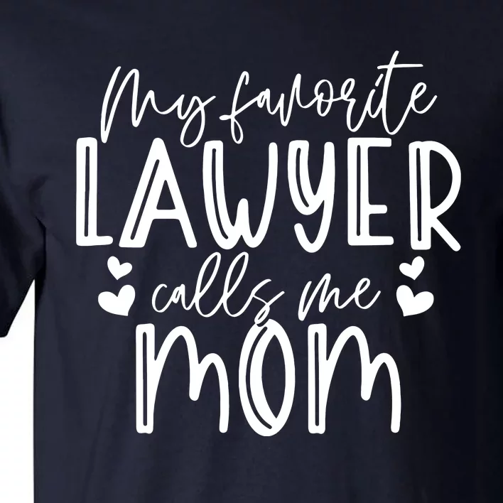 Lawyer Mom Law School Student Attorney Graduation Gift Tall T-Shirt