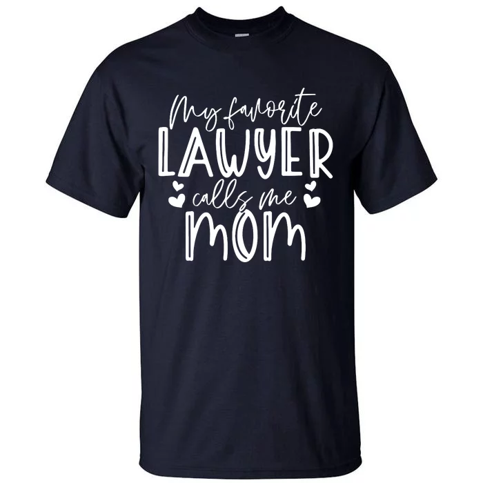 Lawyer Mom Law School Student Attorney Graduation Gift Tall T-Shirt