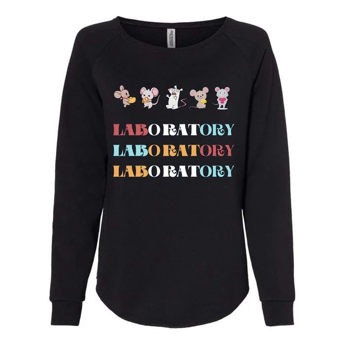 Laboratory Medical Lab Scientist Lab Tech Laboratory Science Lab Week Womens California Wash Sweatshirt