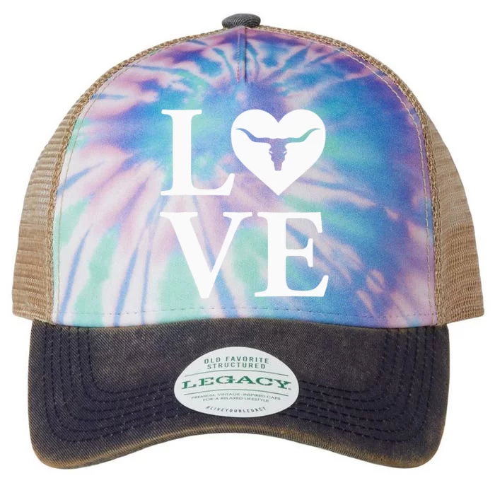 Love My Longhorn USA Love Legacy Tie Dye Trucker Hat