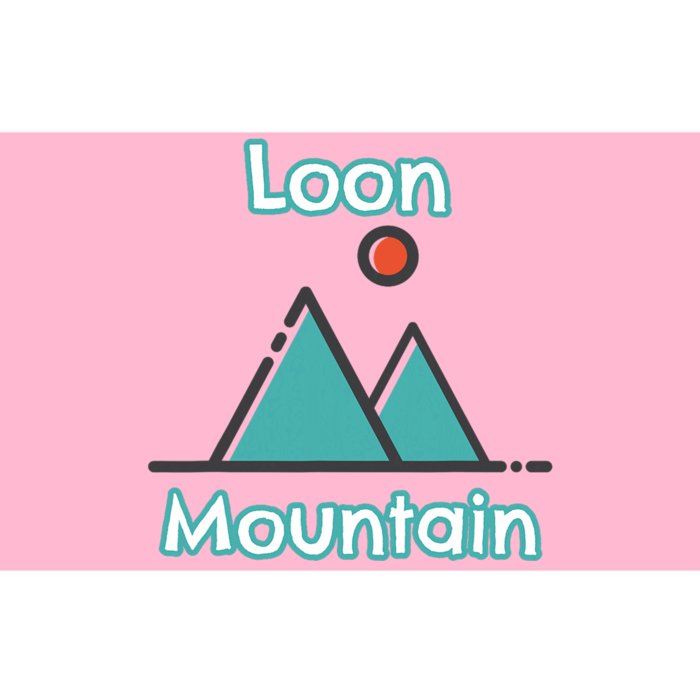 Loon Mountain Lincoln New Hampshire Mountains Bumper Sticker