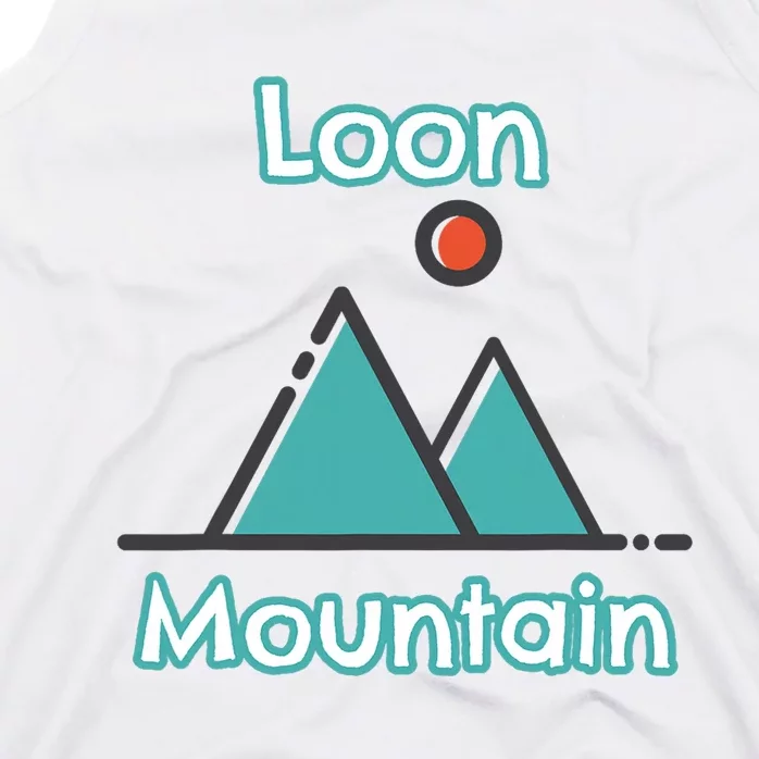 Loon Mountain Lincoln New Hampshire Mountains Tank Top