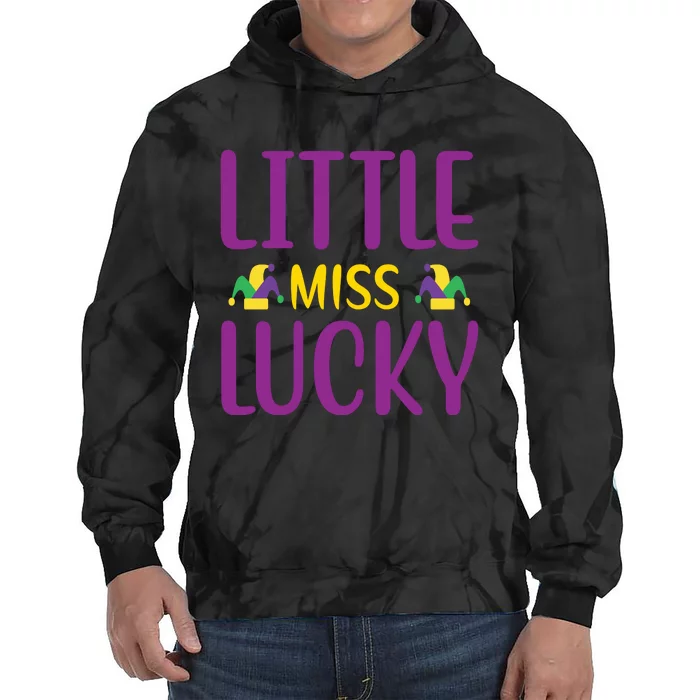 Little Miss Lucky Tie Dye Hoodie