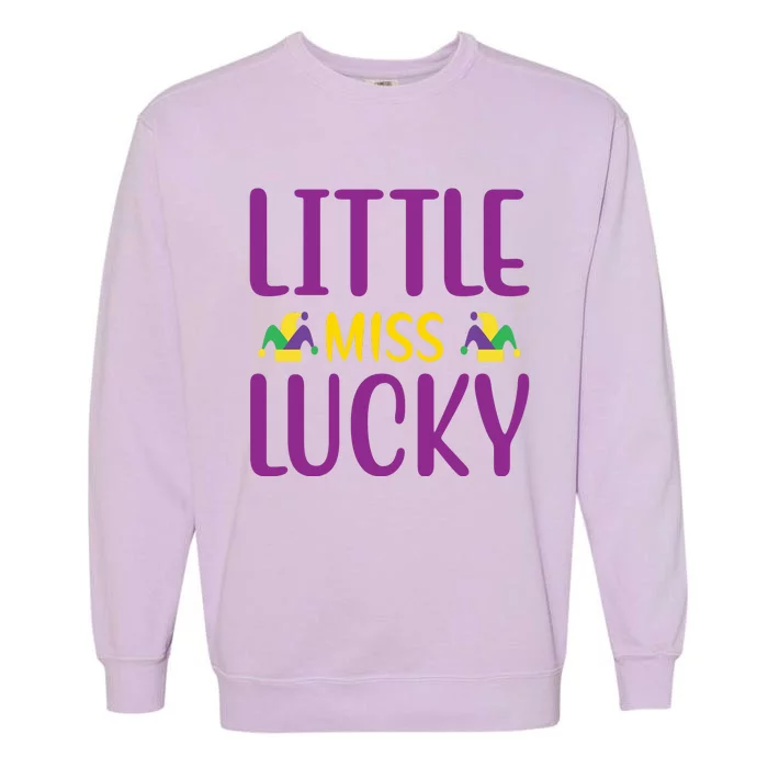 Little Miss Lucky Garment-Dyed Sweatshirt