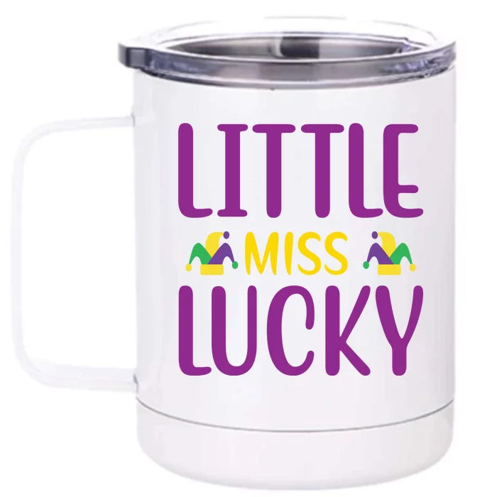 Little Miss Lucky Front & Back 12oz Stainless Steel Tumbler Cup