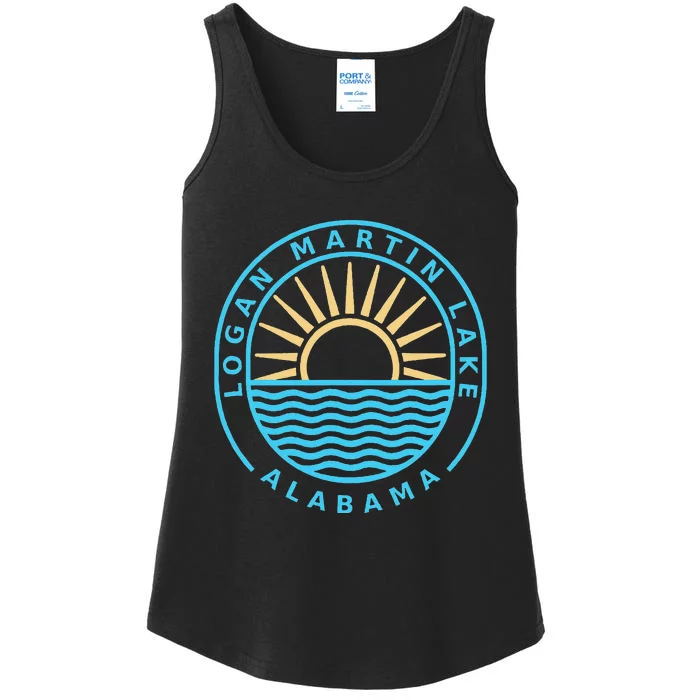 Logan Martin Lake Alabama Outdoors Vintage Ladies Essential Tank