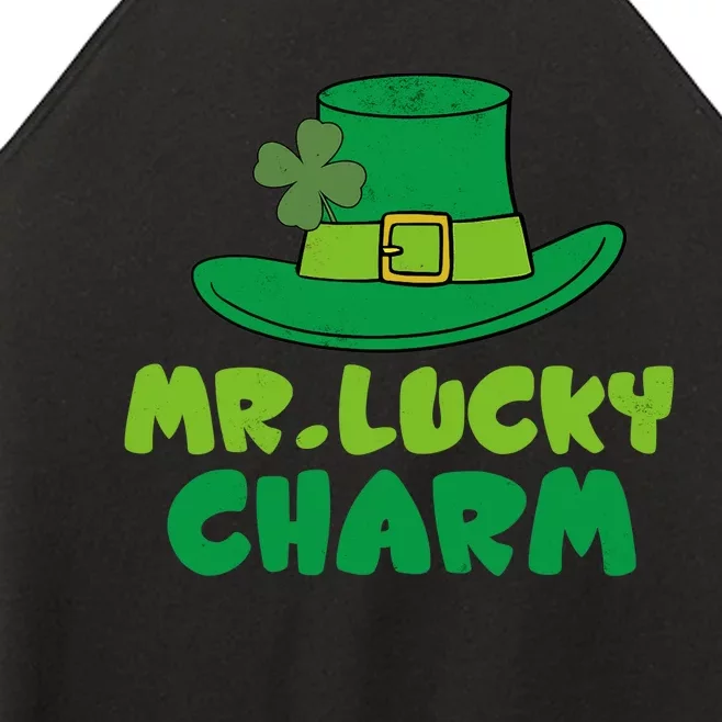 Leprechaun Mr Lucky Charm St Patricks Day Women’s Perfect Tri Rocker Tank