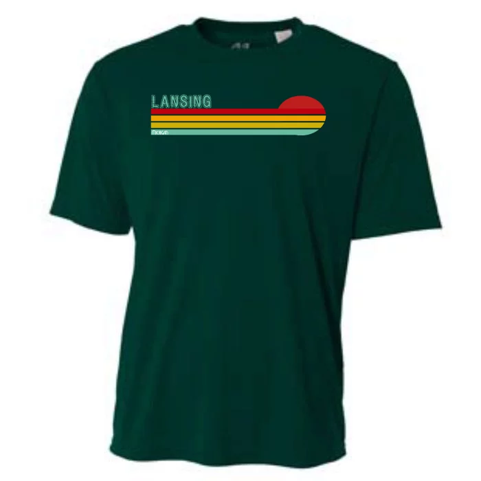 Lansing Michigan Cooling Performance Crew T-Shirt