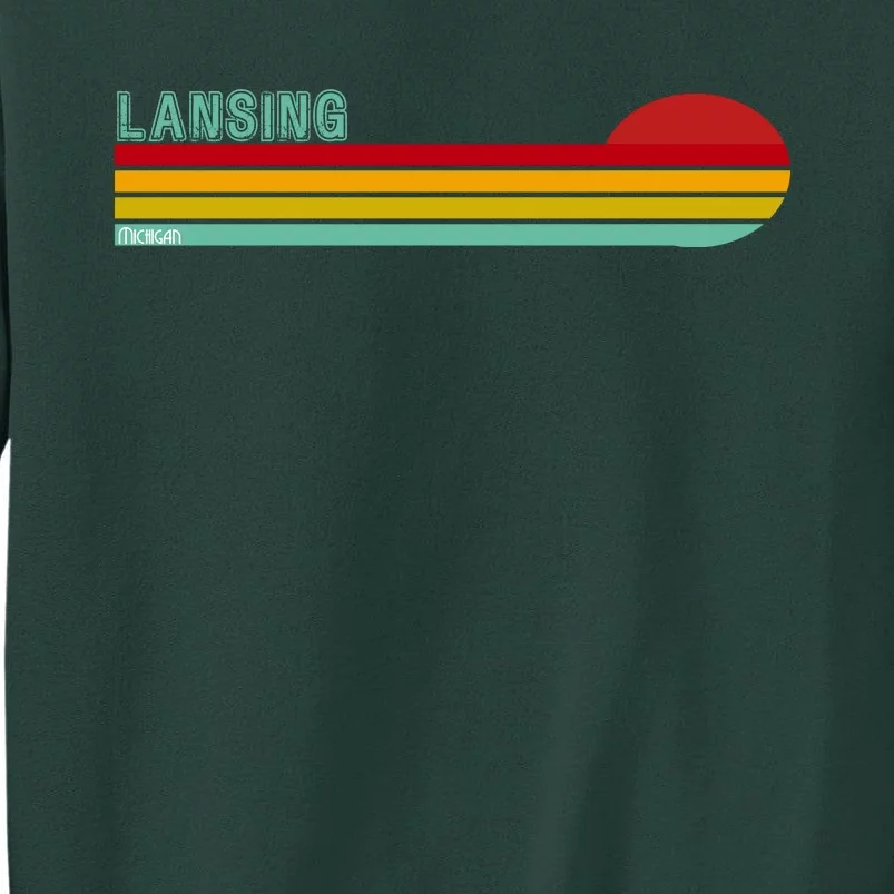 Lansing Michigan Tall Sweatshirt