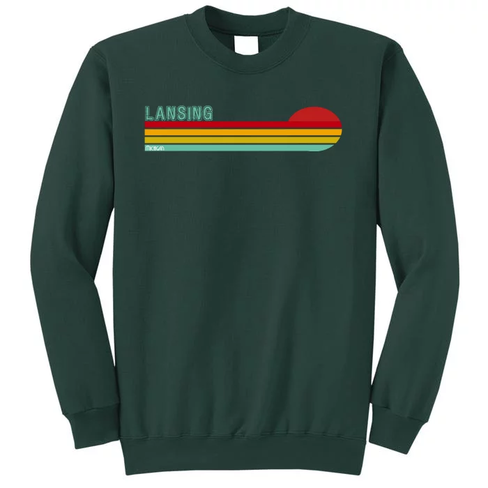 Lansing Michigan Tall Sweatshirt