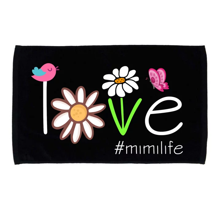 Love Mimi Life Cute Matching Family Microfiber Hand Towel