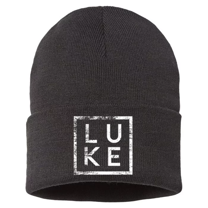 Luke Minimalism Sustainable Knit Beanie