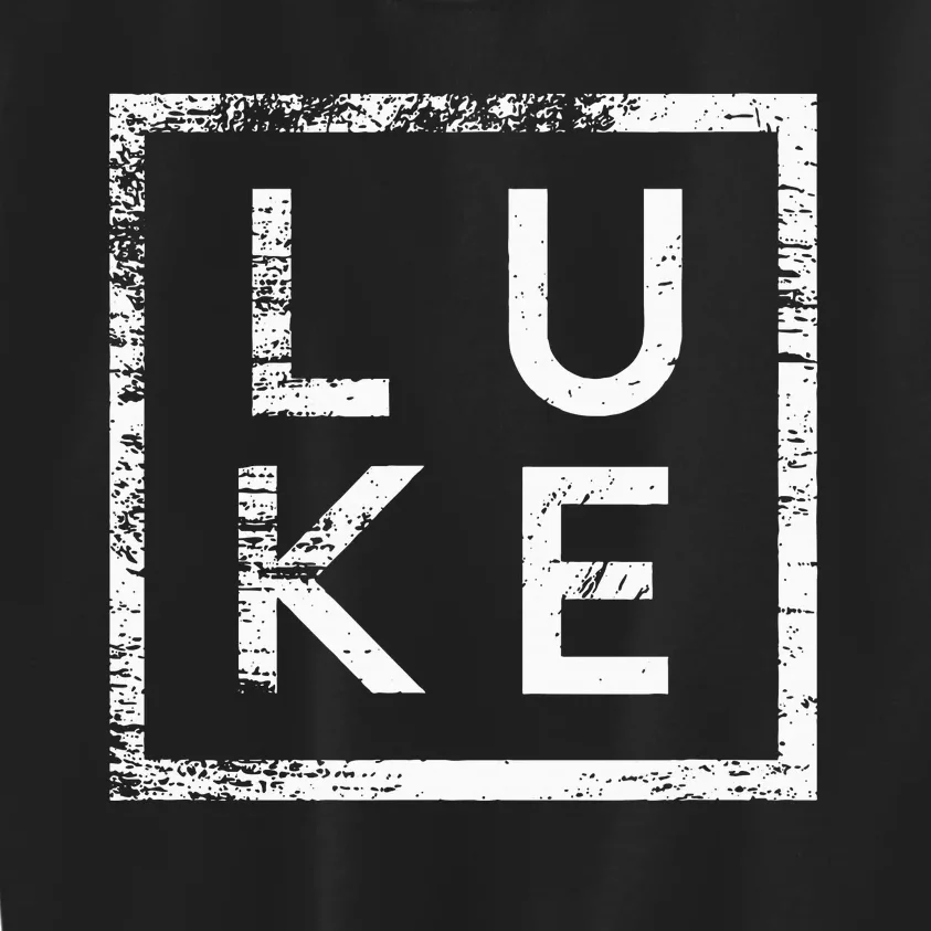 Luke Minimalism Kids Sweatshirt