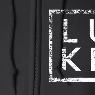 Luke Minimalism Full Zip Hoodie