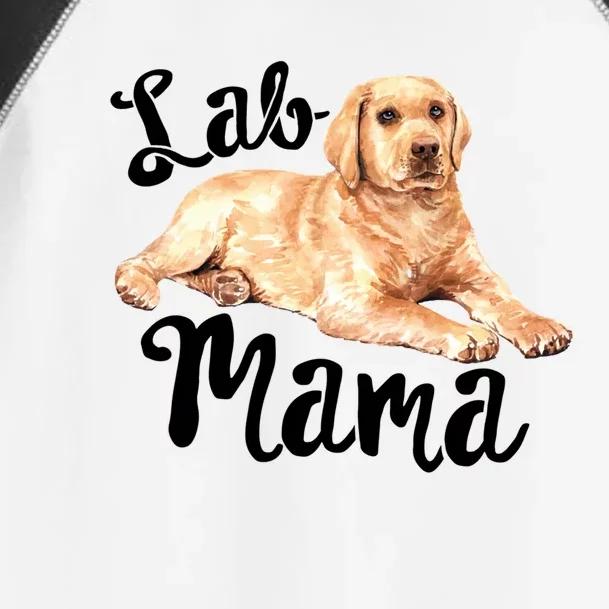 Lab Mama Labrador Retriever Dog Mom Rescue Mothers Day Gift Toddler Fine Jersey T-Shirt