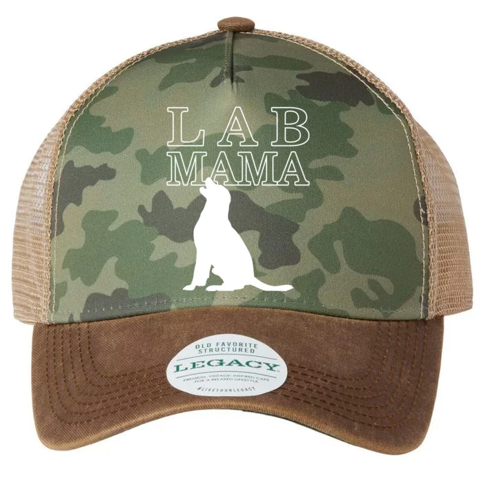 Lab Mama Labrador Retriever Dog Mom Rescue Mothers Day Gift Legacy Tie Dye Trucker Hat