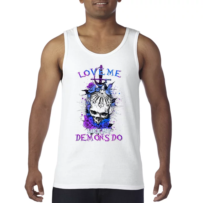 Love Me Like My Demons Do Love Occult Tank Top