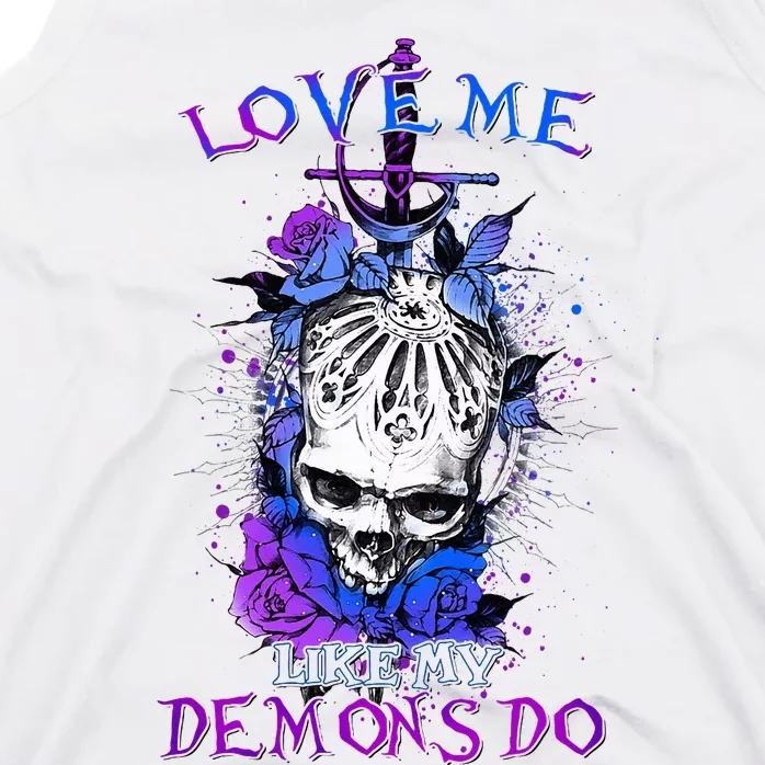 Love Me Like My Demons Do Love Occult Tank Top