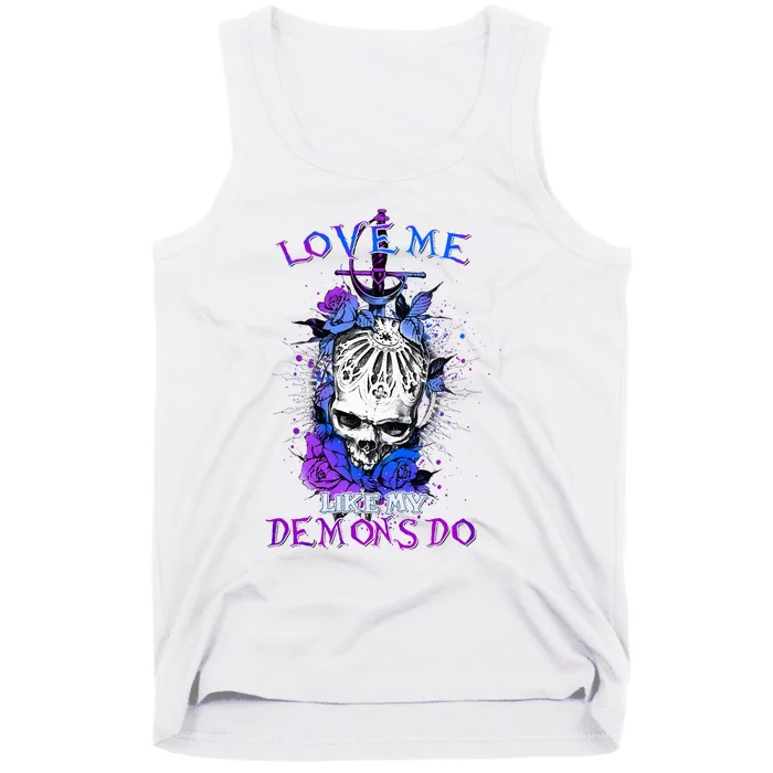 Love Me Like My Demons Do Love Occult Tank Top