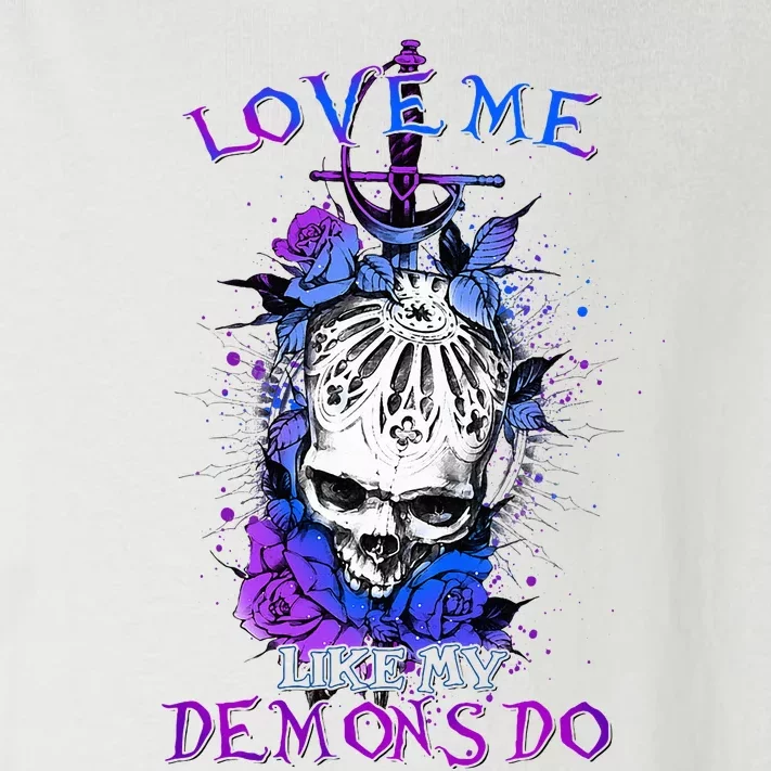 Love Me Like My Demons Do Love Occult Toddler Long Sleeve Shirt