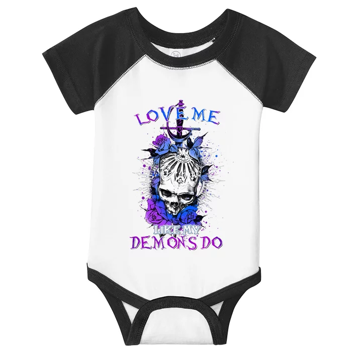 Love Me Like My Demons Do Love Occult Infant Baby Jersey Bodysuit