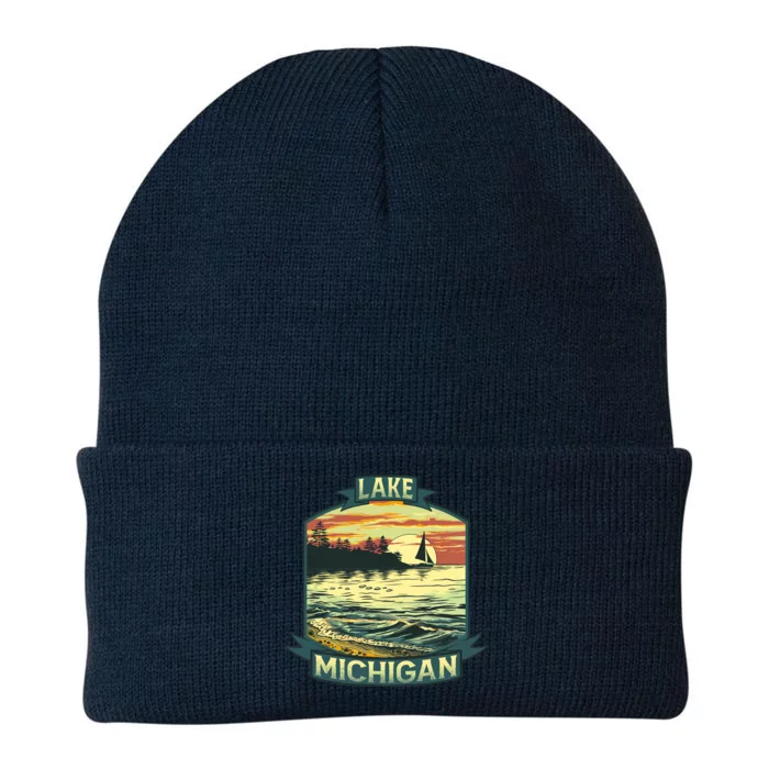 Lake Michigan Knit Cap Winter Beanie